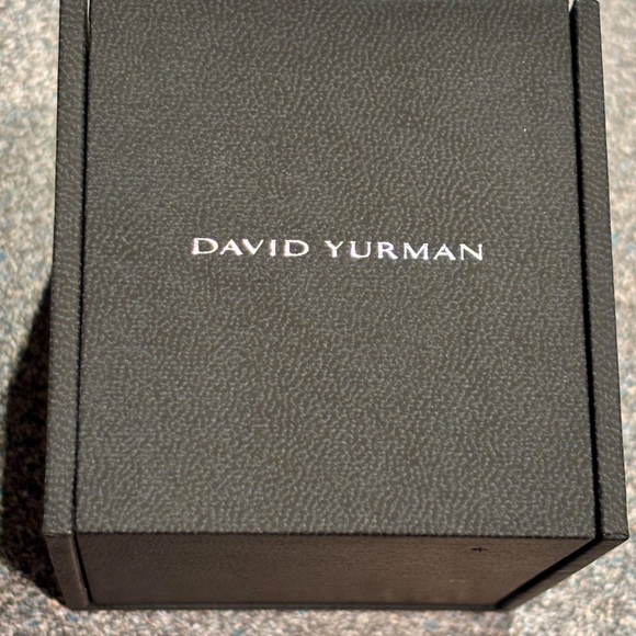 David Yurman Titanium and Sterling Silver Cable Ring Size 10 - Picture 6 of 6